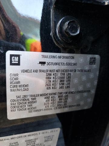 2020 GMC SIERRA K15 - 3GTU9FET2LG302340