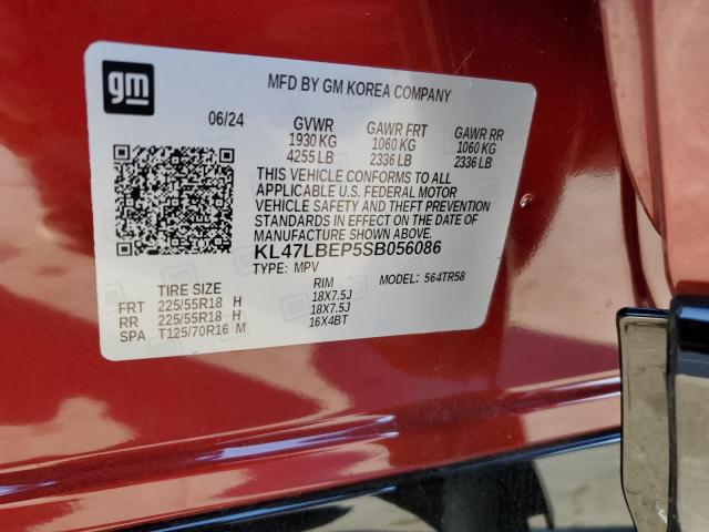 2025 BUICK ENVISTA SP KL47LBEP5SB056086