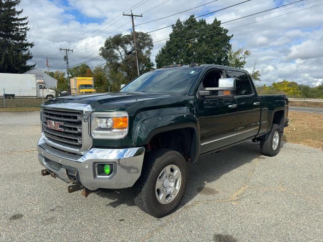 GMC SIERRA K25 2015 green crew pic diesel 1GT12ZE82FF581685 photo #3