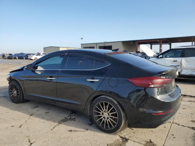 HYUNDAI ELANTRA SE 2017 black  gas 5NPD84LF2HH073290 photo #3