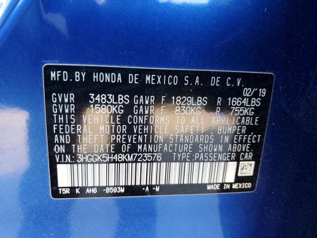 2019 HONDA FIT LX - 3HGGK5H48KM723576