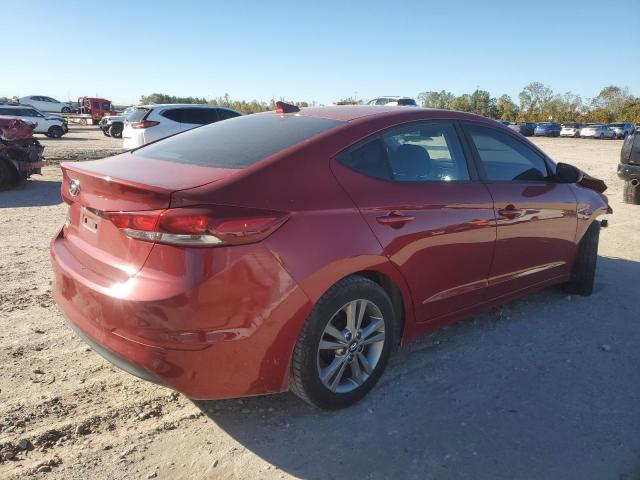 HYUNDAI ELANTRA SE 2017 red sedan 4d gas KMHD84LF9HU410376 photo #4