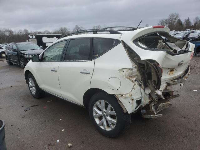 NISSAN MURANO S 2014 white  gas JN8AZ1MW0EW519380 photo #3