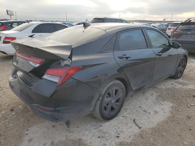 HYUNDAI ELANTRA SE 2021 black  gas 5NPLM4AG2MH009375 photo #4