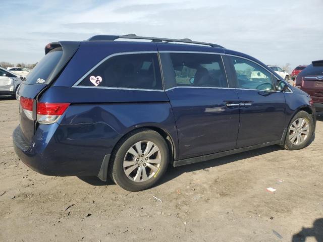 HONDA ODYSSEY EX 2014 blue  gas 5FNRL5H66EB069689 photo #4