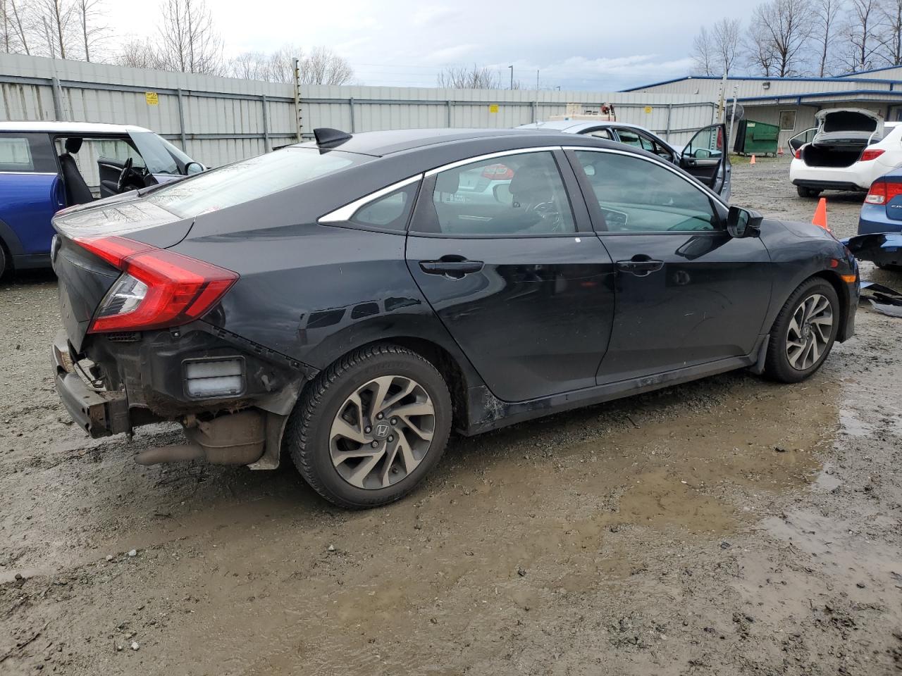 Lot #3048289726 2018 HONDA CIVIC EX