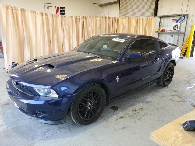 FORD MUSTANG 2012 blue  gas 1ZVBP8AMXC5209433 photo #1