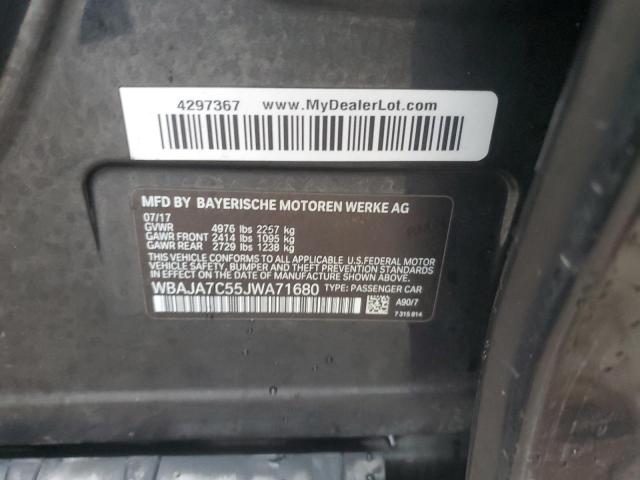 2018 BMW 530 XI - WBAJA7C55JWA71680
