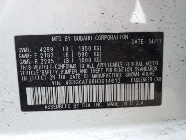 2017 SUBARU IMPREZA LI - 4S3GKAT68H3614612
