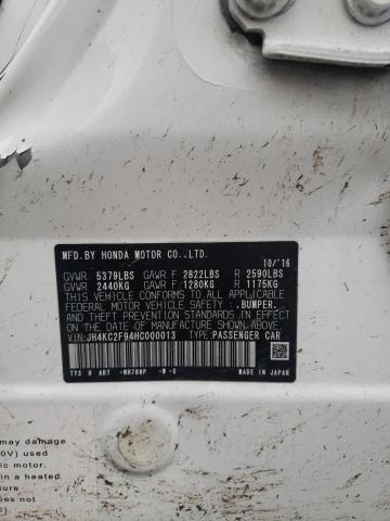 2017 ACURA RLX SPORT JH4KC2F94HC000013