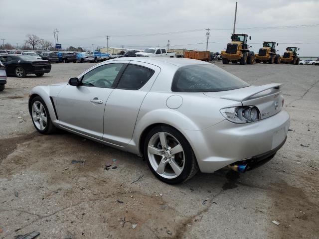 MAZDA RX8 2004 silver  gas JM1FE17N540130784 photo #3