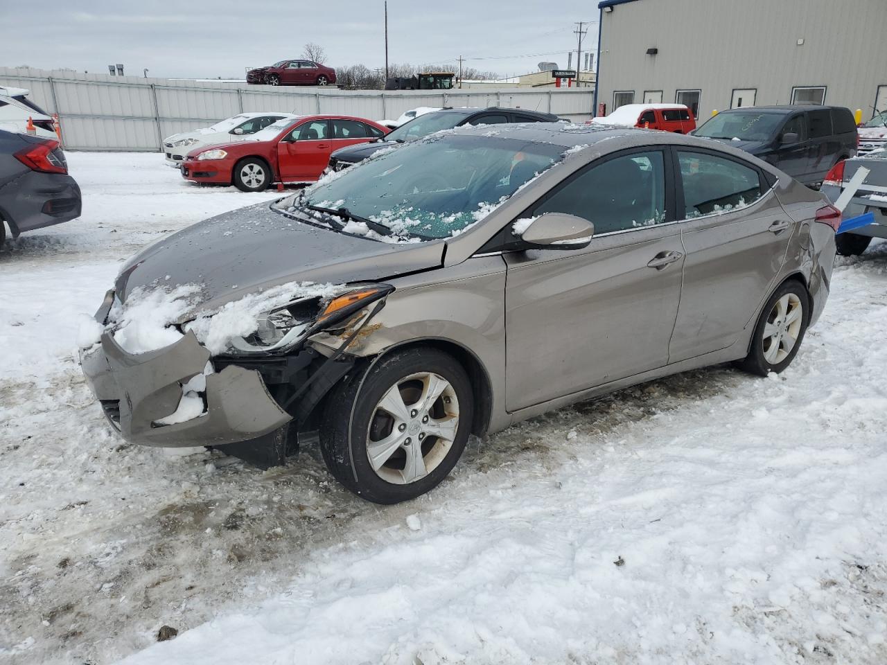 Lot #3037284498 2016 HYUNDAI ELANTRA SE