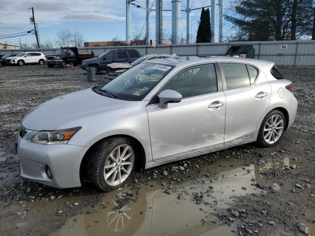 LEXUS CT 200 2013 silver  hybrid engine JTHKD5BH4D2159626 photo #1