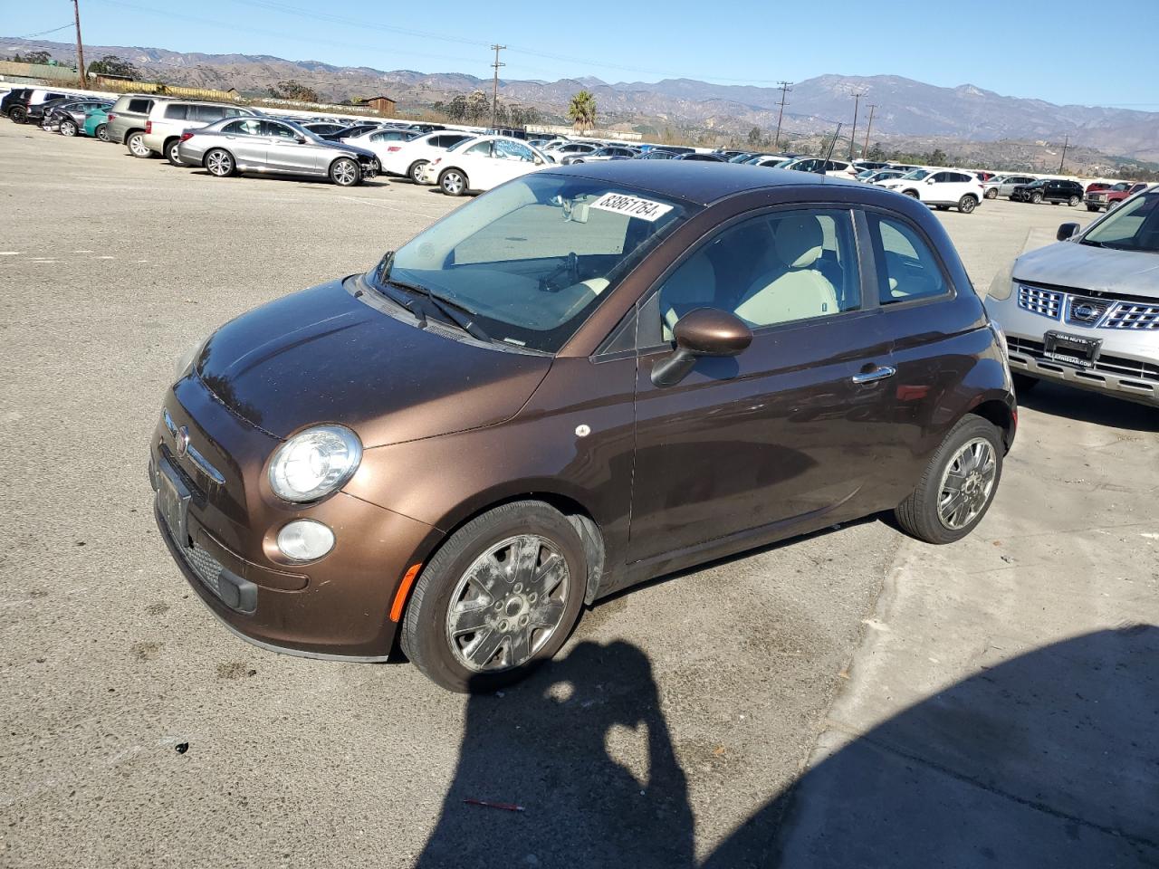 Lot #3028291807 2012 FIAT 500 POP