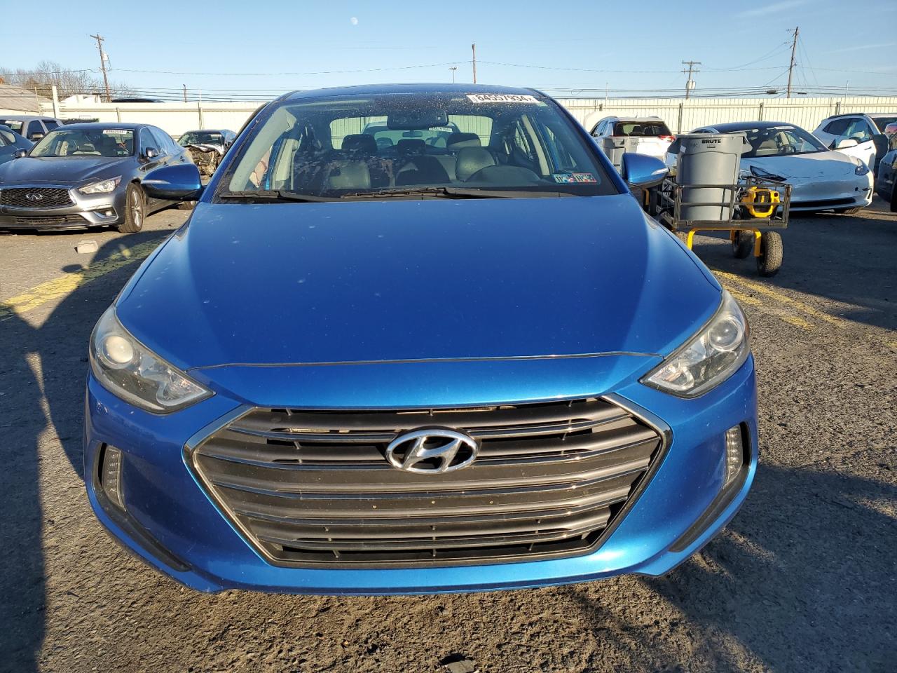 Lot #3034281206 2017 HYUNDAI ELANTRA SE