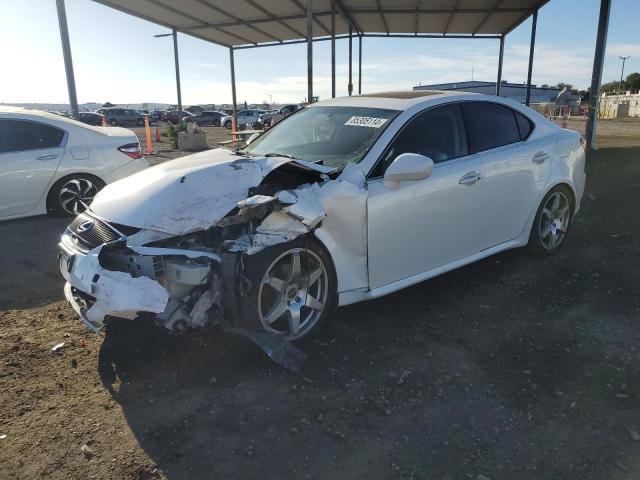 LEXUS IS 250 2006 white  gas JTHBK262465023069 photo #1