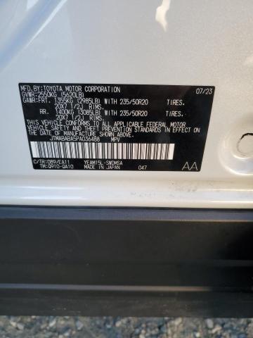 2023 SUBARU SOLTERRA P JTMABABA5PA036488