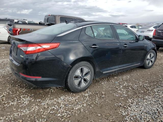 KIA OPTIMA HYB 2011 black  hybrid engine KNAGM4AD4B5006494 photo #4