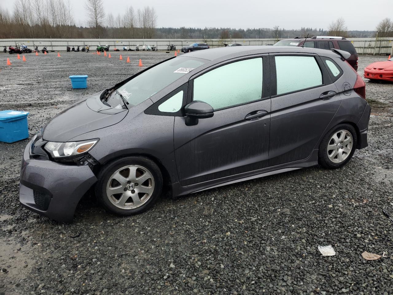 Lot #3027029845 2015 HONDA FIT LX