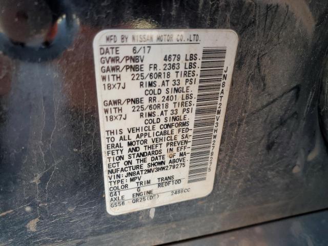 2017 NISSAN ROGUE S - JN8AT2MV3HW279275
