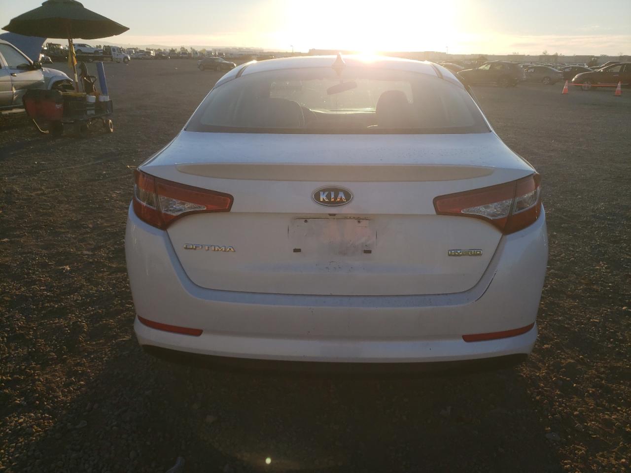 Lot #3029384715 2011 KIA OPTIMA HYB