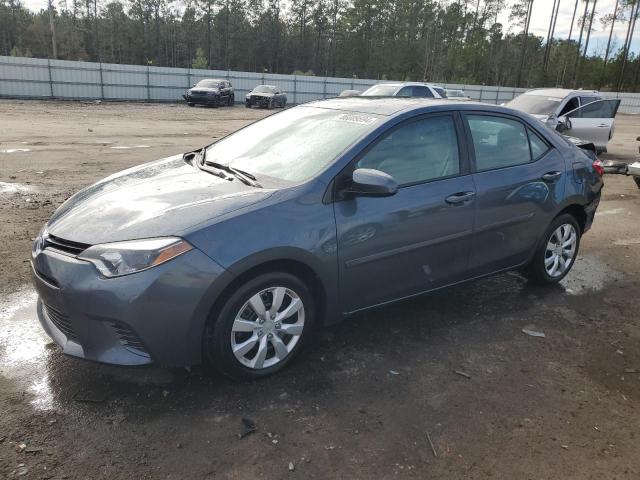 TOYOTA COROLLA L 2016 gray  gas 2T1BURHE0GC637830 photo #1