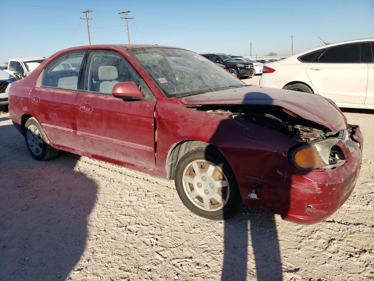 Lot #3033137995 2003 KIA SPECTRA GS