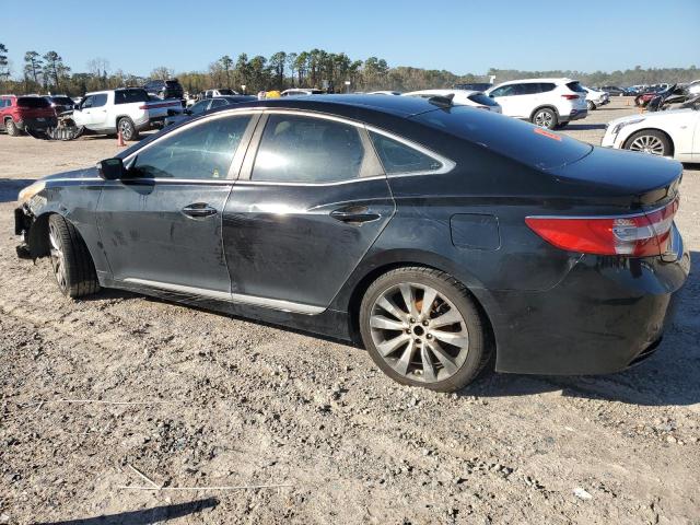 HYUNDAI AZERA GLS 2012 black  gas KMHFH4JG0CA161867 photo #3