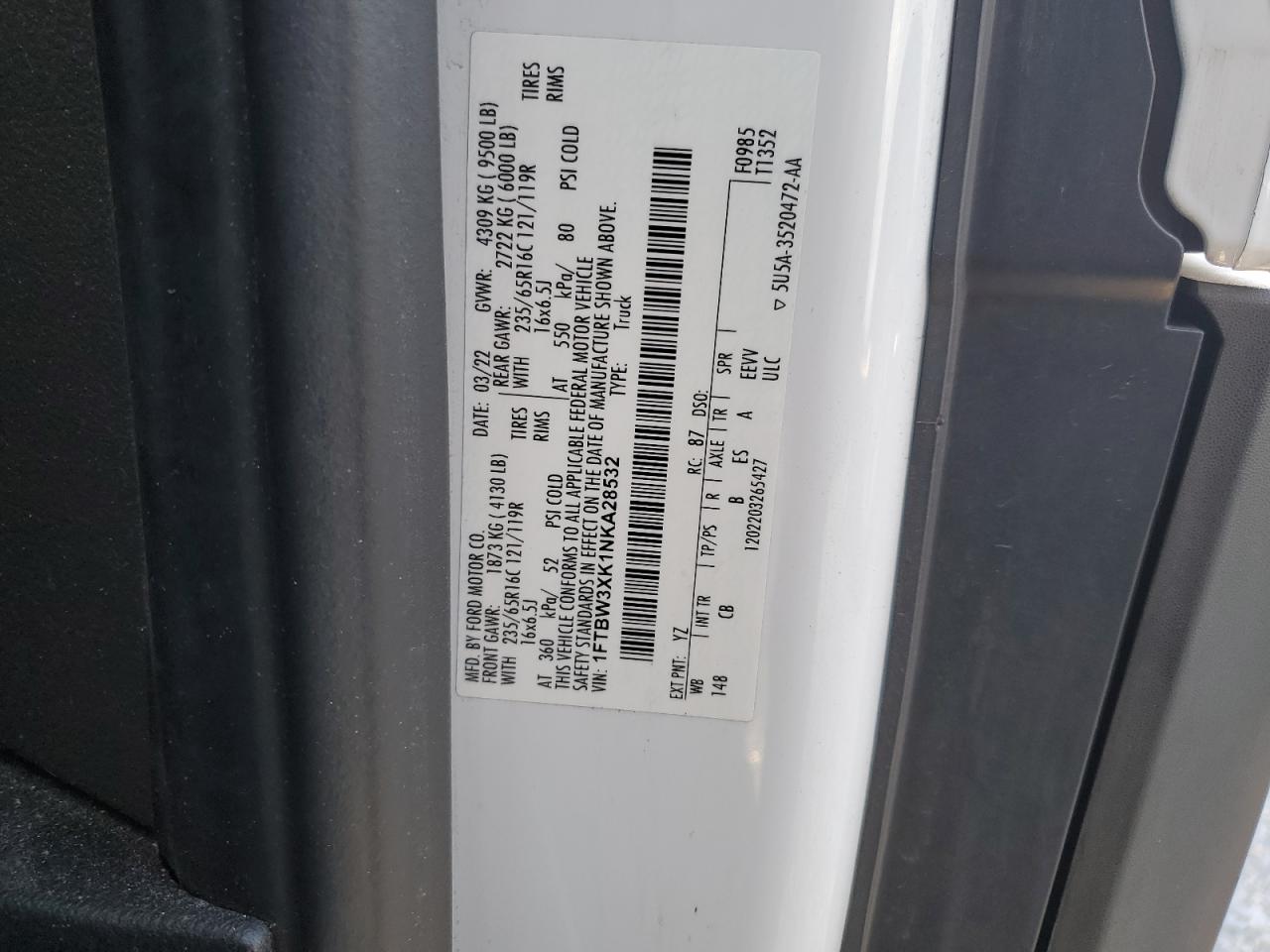 FORD E-TRANSIT T-350