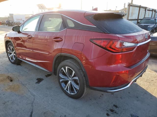 LEXUS RX 350 2016 red  Gasoline 2T2ZZMCA7GC012991 photo #3