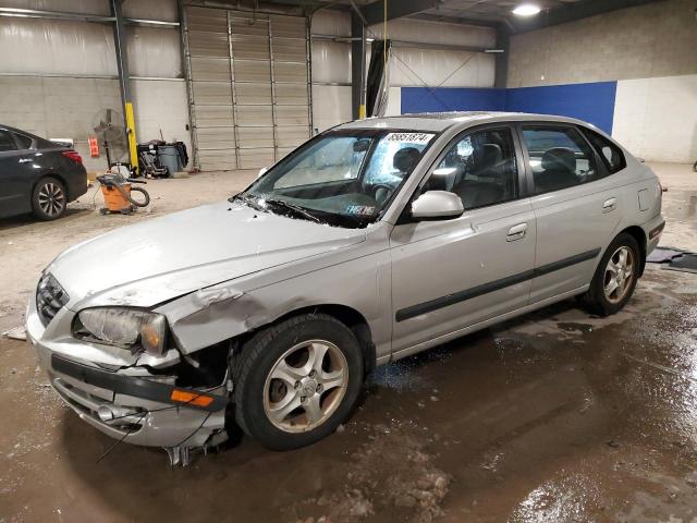 HYUNDAI ELANTRA GL 2005 silver  gas KMHDN56D25U176568 photo #1