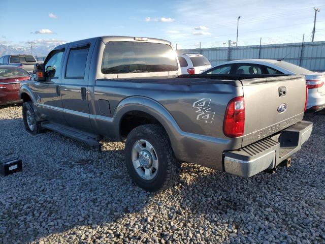 FORD F250 SUPER 2012 gray  diesel 1FT7W2BT7CEB02452 photo #3