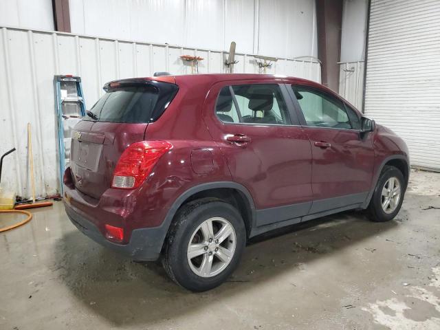 CHEVROLET TRAX LS 2017 maroon  gas 3GNCJNSBXHL259218 photo #4