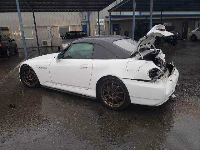 HONDA S2000 2007 white converti gas JHMAP21487S001911 photo #3