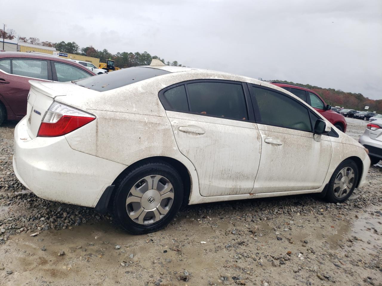 Lot #3033119990 2012 HONDA CIVIC HYBR