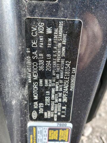 2020 KIA FORTE FE - 3KPF24AD5LE181542