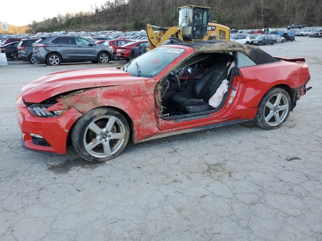 FORD MUSTANG 2015 red  gas 1FATP8UH0F5395306 photo #1