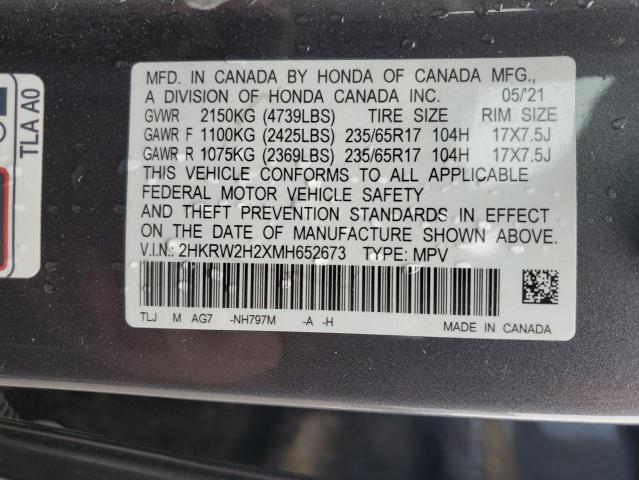 2021 HONDA CR-V LX - 2HKRW2H2XMH652673