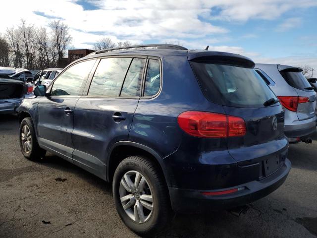 VOLKSWAGEN TIGUAN S 2016 blue 4dr spor gas WVGAV7AX2GW612150 photo #3