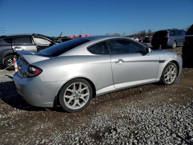 HYUNDAI TIBURON GT 2008 silver  gas KMHHN66F98U278981 photo #4