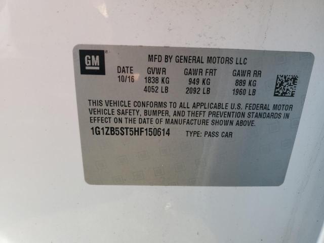 2017 CHEVROLET MALIBU LS - 1G1ZB5ST5HF150614