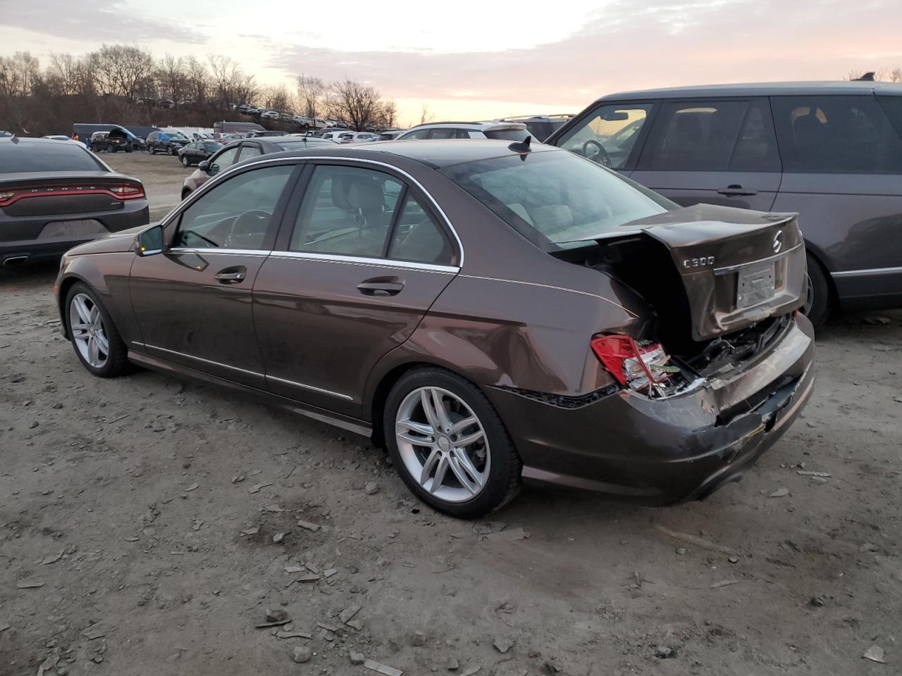 Lot #3034643425 2013 MERCEDES-BENZ C 300 4MAT