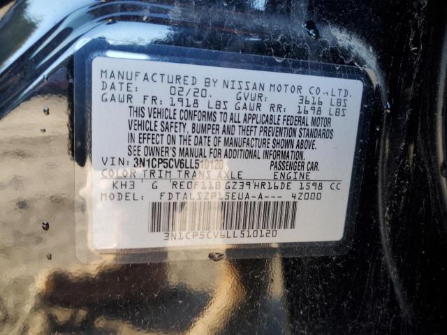 2020 NISSAN KICKS SV - 3N1CP5CV6LL510120