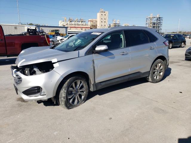 FORD EDGE TITAN 2019 silver  gas 2FMPK3K90KBB22778 photo #1