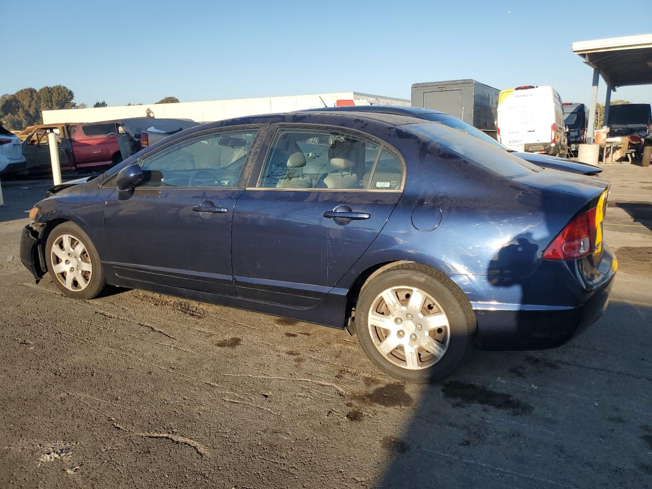 Lot #3032988008 2007 HONDA CIVIC LX