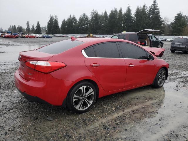 KIA FORTE EX 2015 red  gas KNAFZ4A85F5336411 photo #4