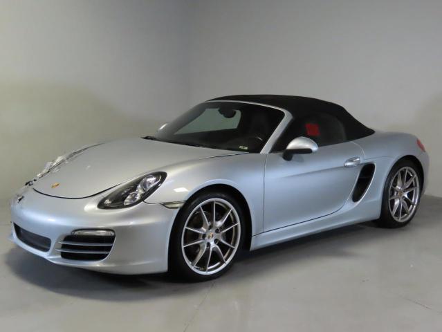 PORSCHE BOXSTER 2014 silver  Gasoline WP0CA2A83ES120705 photo #3