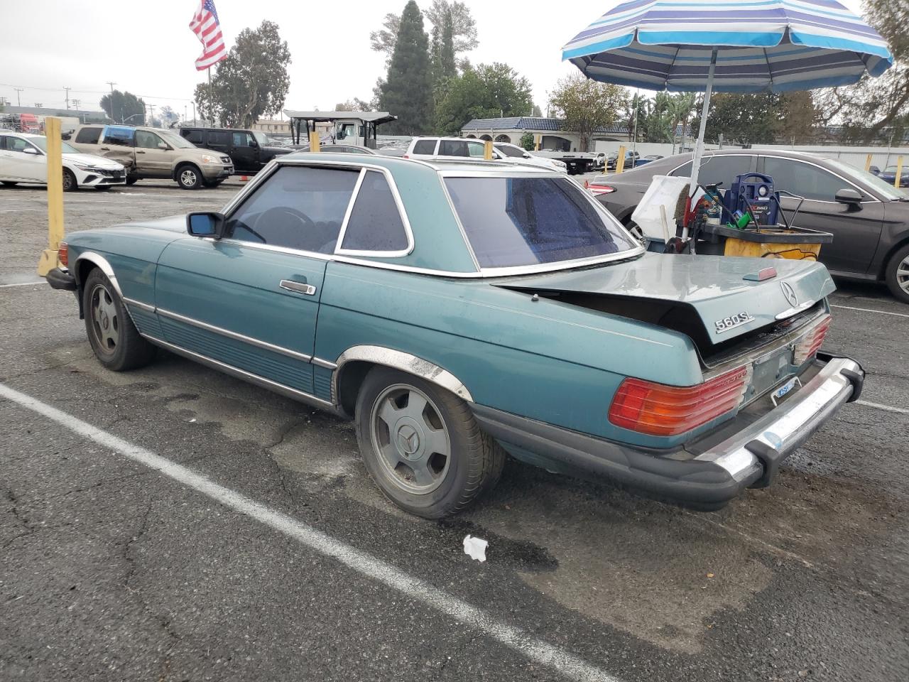 Lot #3036960781 1989 MERCEDES-BENZ 560 SL