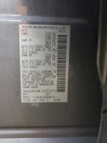 2021 NISSAN MURANO SV - 5N1AZ2BS1MC127375