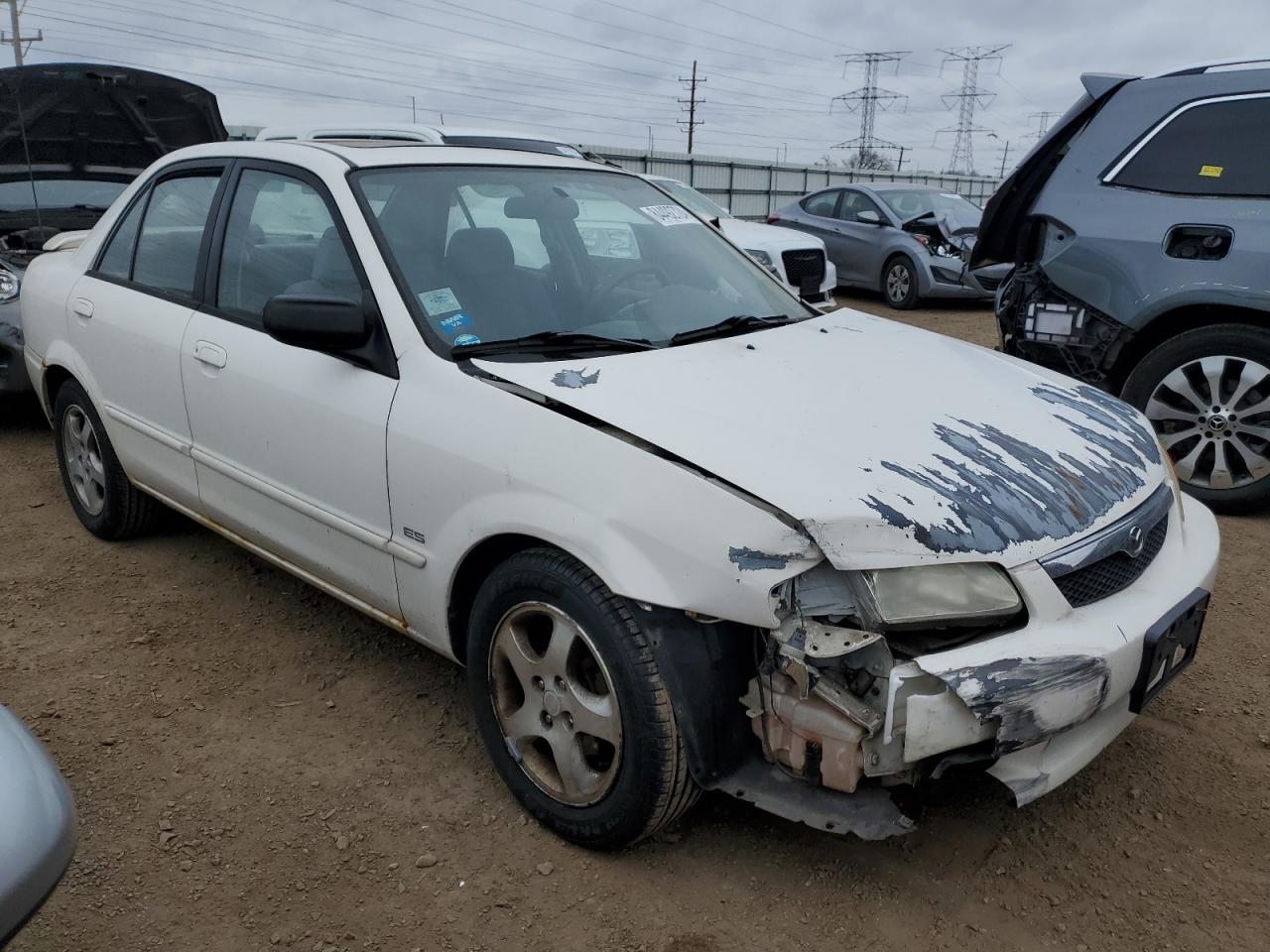 Lot #3031291762 2000 MAZDA PROTEGE ES